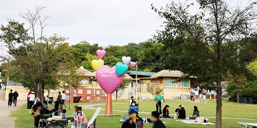 사문진역사공원 장승 사진