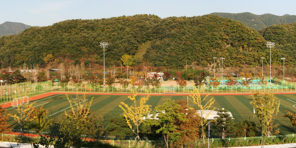 가창체육공원 전경사진
